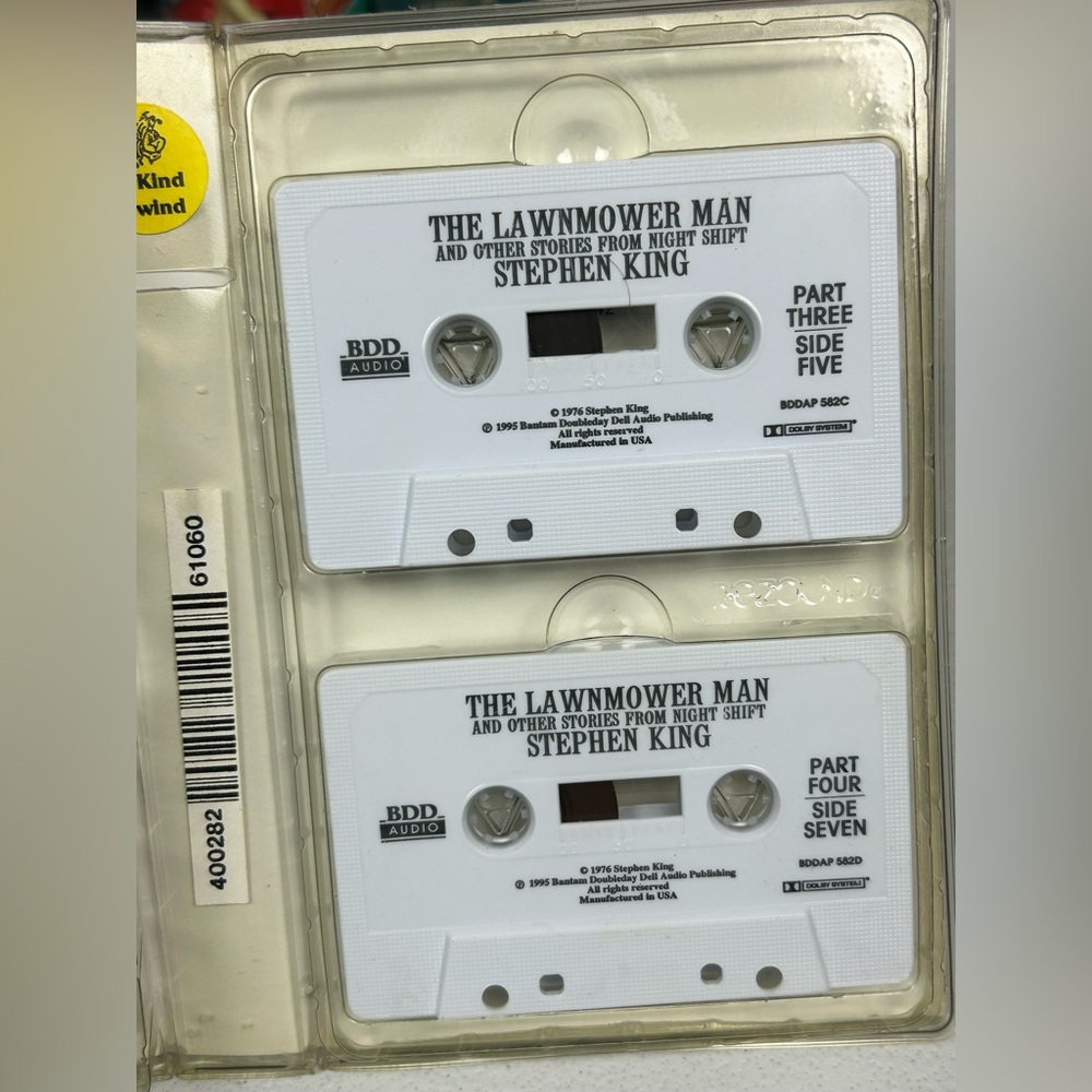 Stephen King The Lawnmower Man And Other Stories From The Night Shift Audiobook - Picture 6 of 6